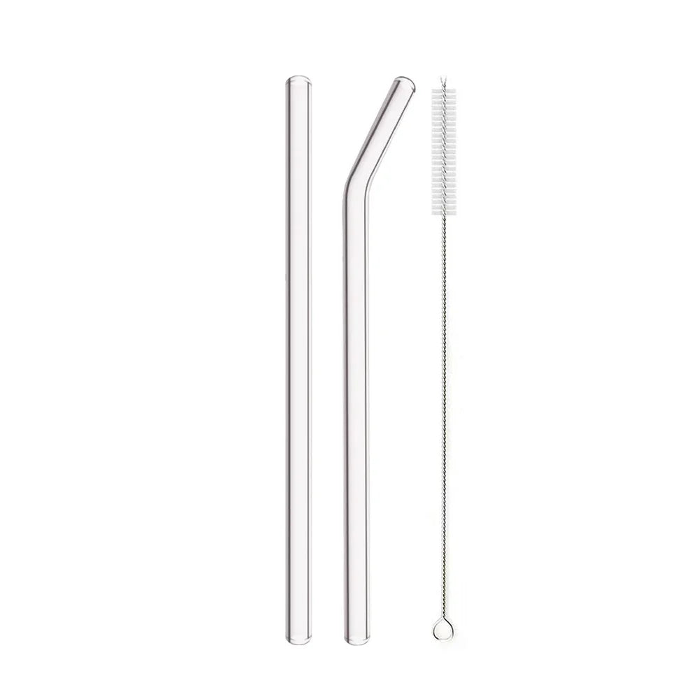 Straws - 8mm High Borosilicate Glass