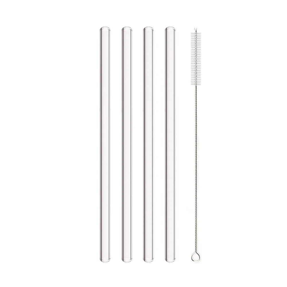 Straws - 8mm High Borosilicate Glass