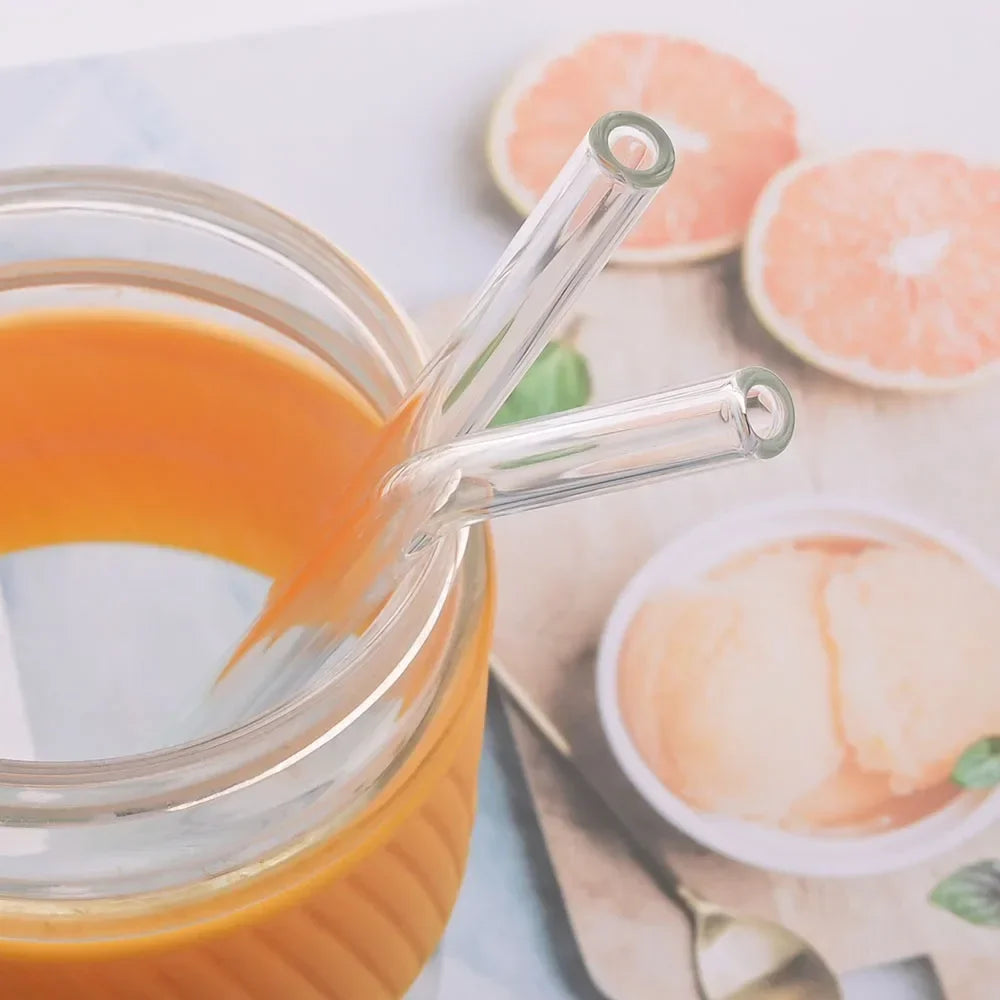 Straws - 8mm High Borosilicate Glass