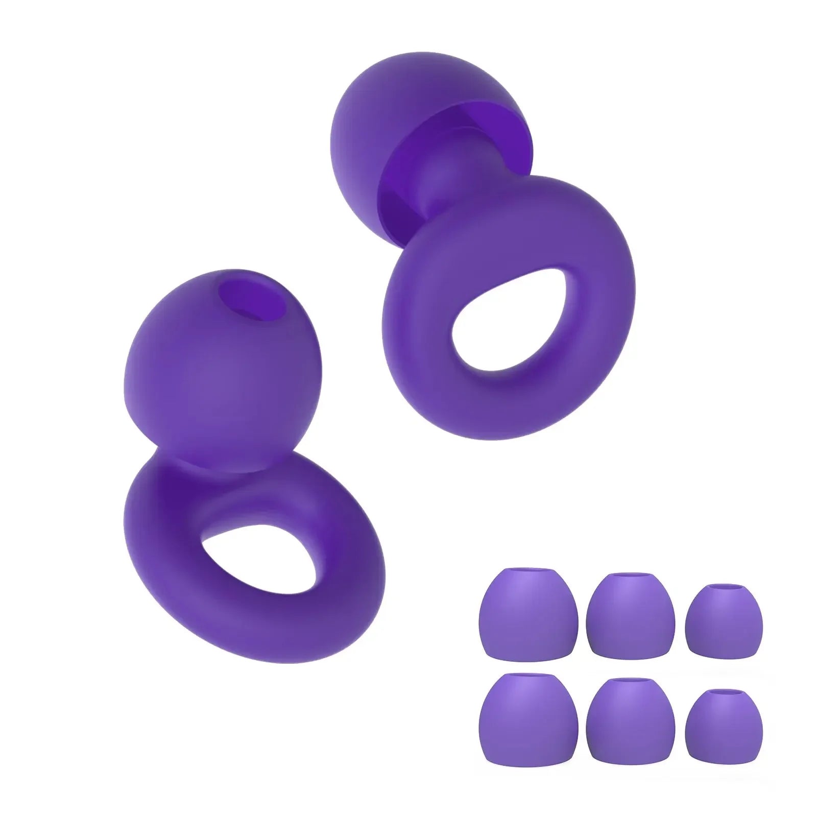 High-Fidelity Silicone Noise-Canceling Ear Plugs
