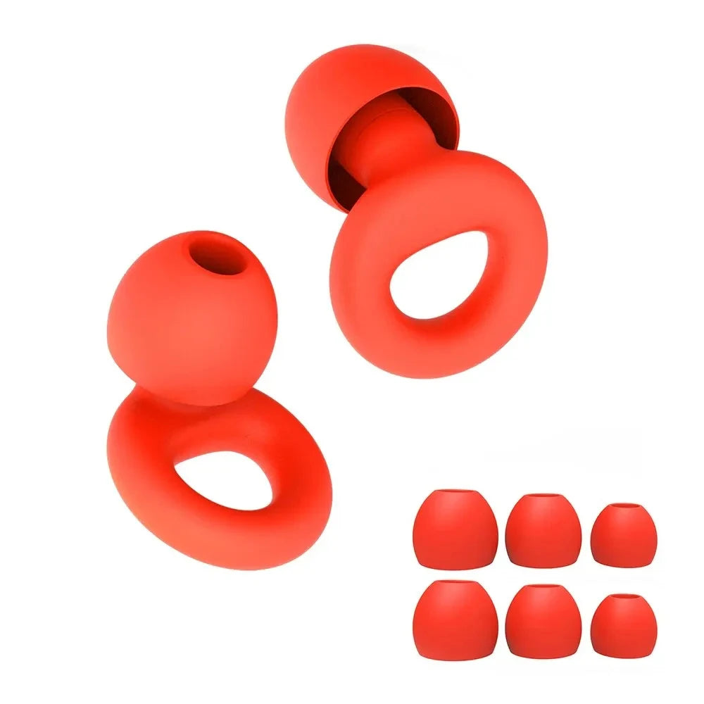 High-Fidelity Silicone Noise-Canceling Ear Plugs