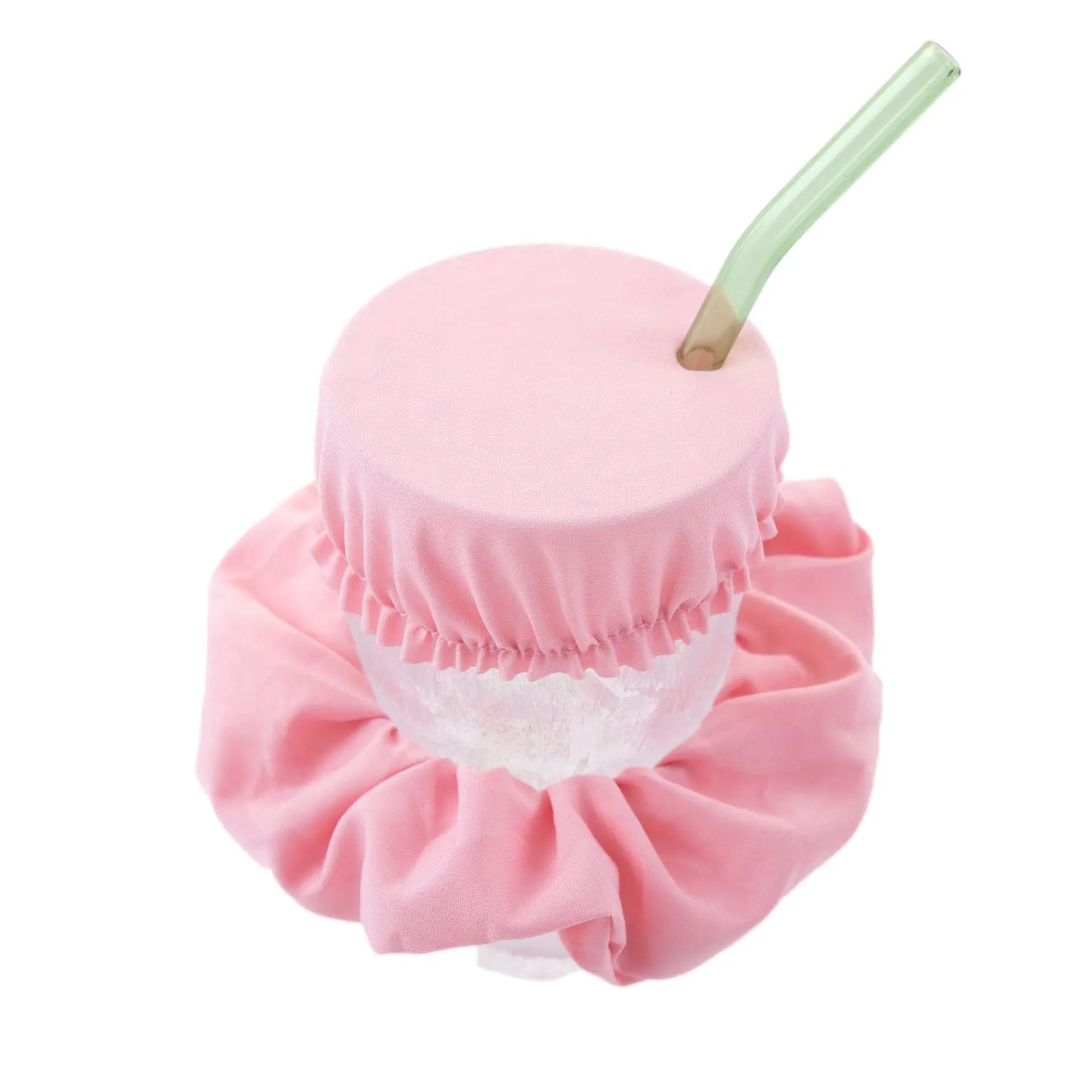 Safe Sip Covers - reusable scrunchie drink cover