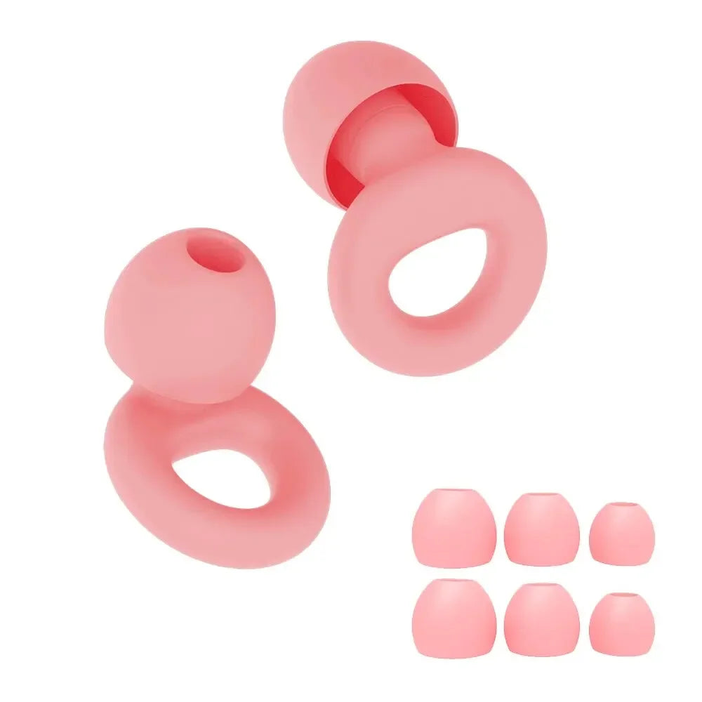 High-Fidelity Silicone Noise-Canceling Ear Plugs